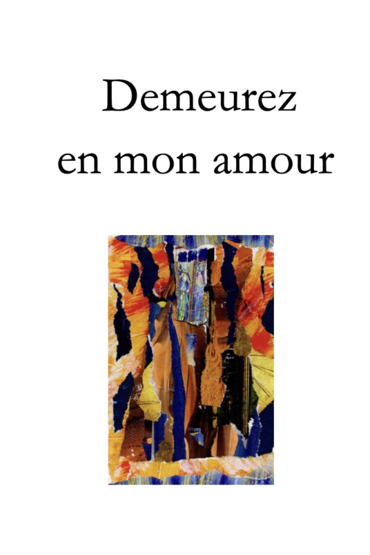 Demeurez en mon amour